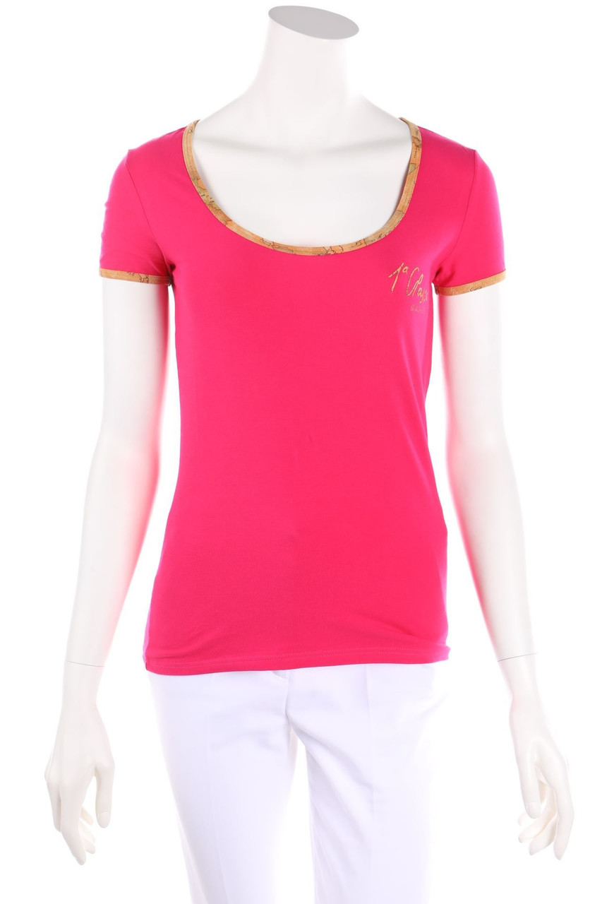 ALVIERO MARTINI 1A CLASSE BEACHSTYLE - Shortsleeve-Shirt with Logo-Print - M