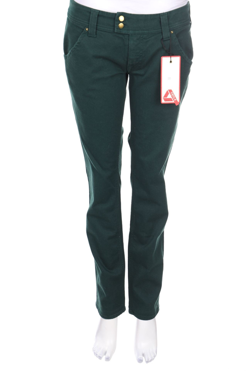 Cycle - Pants with Logo Application - W30