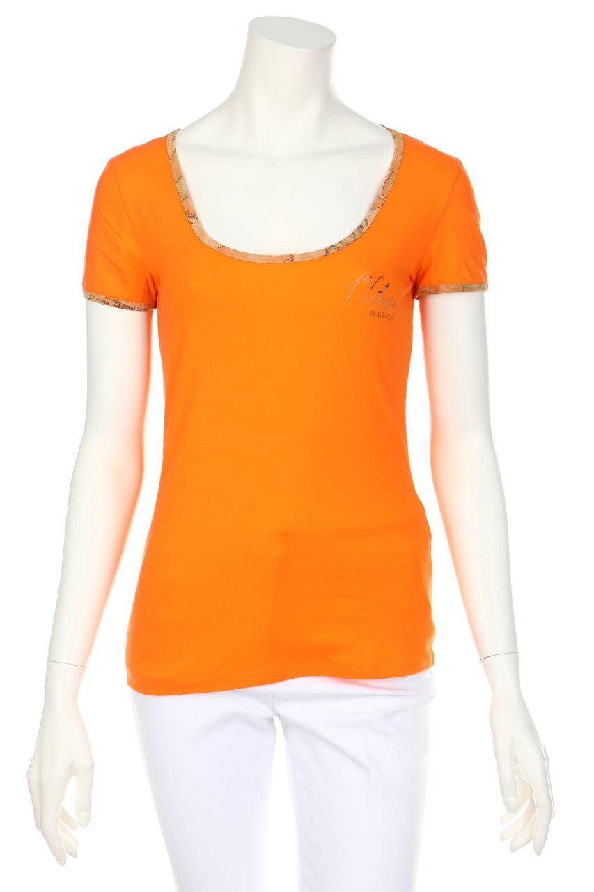 ALVIERO MARTINI 1A CLASSE BEACHSTYLE - Shortsleeve-Shirt with Logo-Print - M