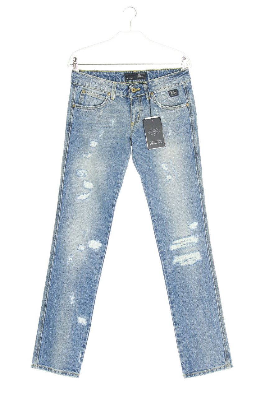 ROY ROGER´S - distressed Used Look-Jeans - W27