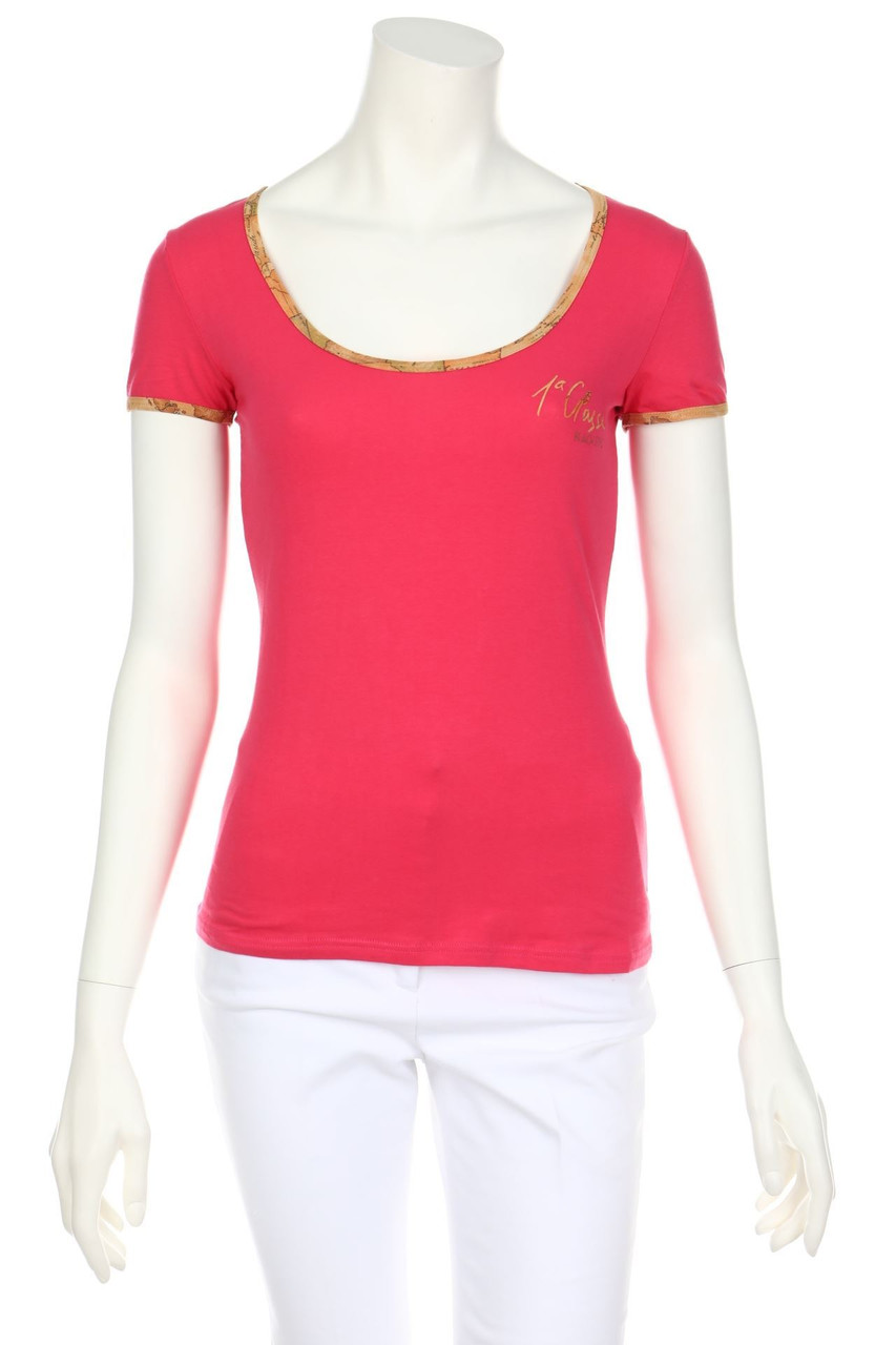 ALVIERO MARTINI 1A CLASSE BEACHSTYLE - Shortsleeve-Shirt with Logo-Print - S