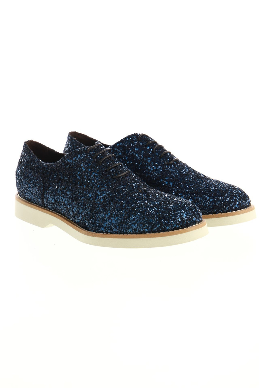 DOUCAL´S - Glitter-lace-up shoes