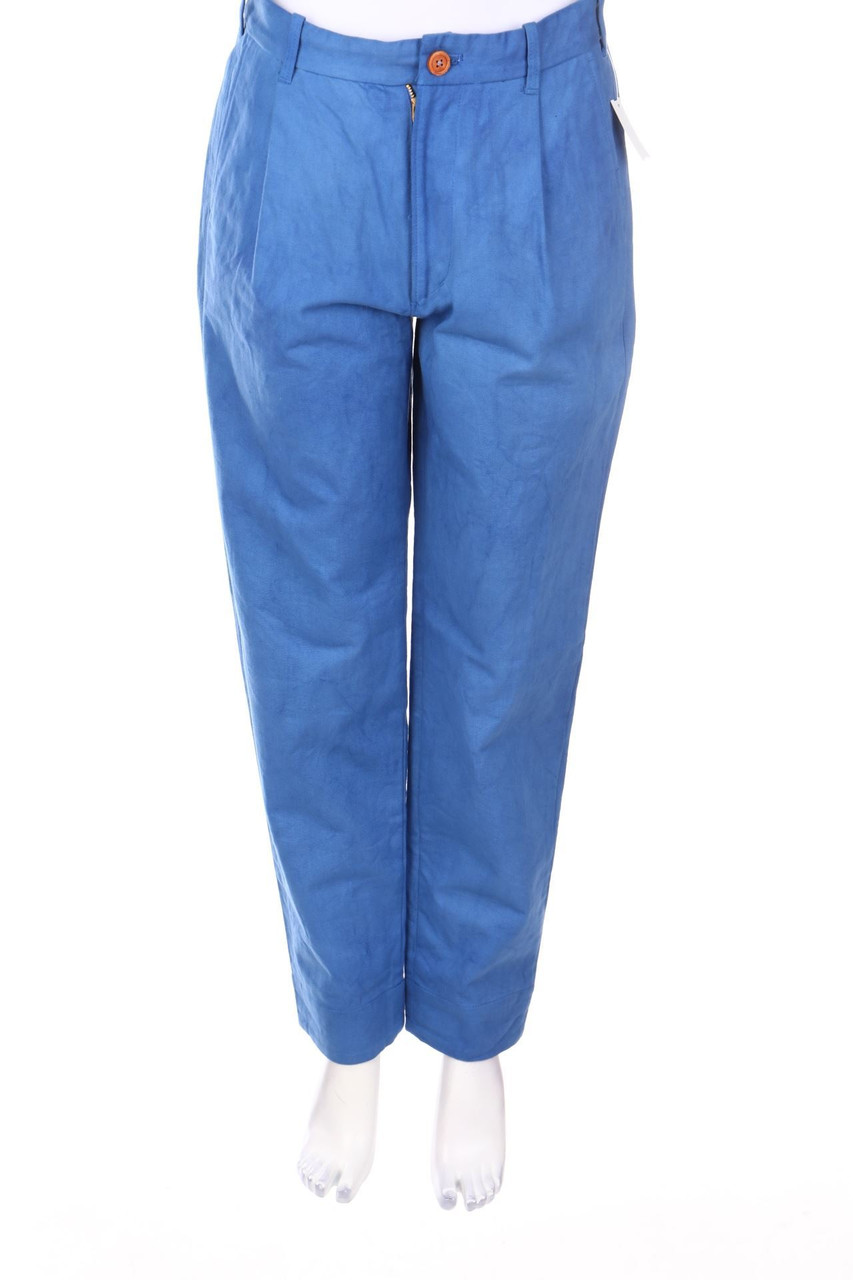 suzusan - Pants, Cotton, Pleated - M