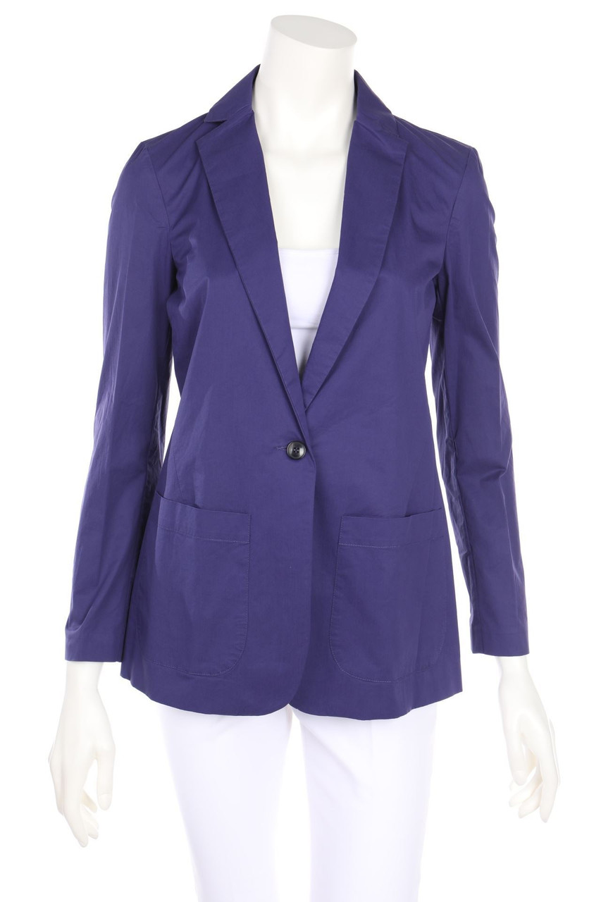 .TESSA - Blazer, Cotton-blend with Patch Pockets - D 34